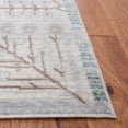 thumbnail image 3 of SAFAVIEH Valencia Euanthe Oriental Polyester Area Rug, Grey/Green, 5' x 8', 3 of 11