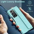 thumbnail image 4 of Compatible Hand Strap Case for Samsung Galaxy Z Fold 2 Phone Case Women Men,Ultra Slim & Thin Shockproof Hard PC Matte Protective Case for Galaxy Z Fold 2 Strap Case,Samsung Z Fold 2 Cover Blue, 4 of 14