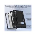 thumbnail image 4 of Case for Samsung Galaxy Tab S9 11 inch/S9 FE 5G 10.9 inch 2023 with Kickstand, Heavy Duty Shockproof Protective Cover with Pencil Holder, Stylus Pen, 4 of 7