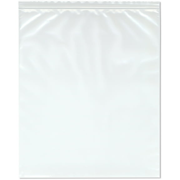 Plymor 15" x 18" (Pack of 100), 4 Mil Heavy Duty Zipper Reclosable Plastic Bags