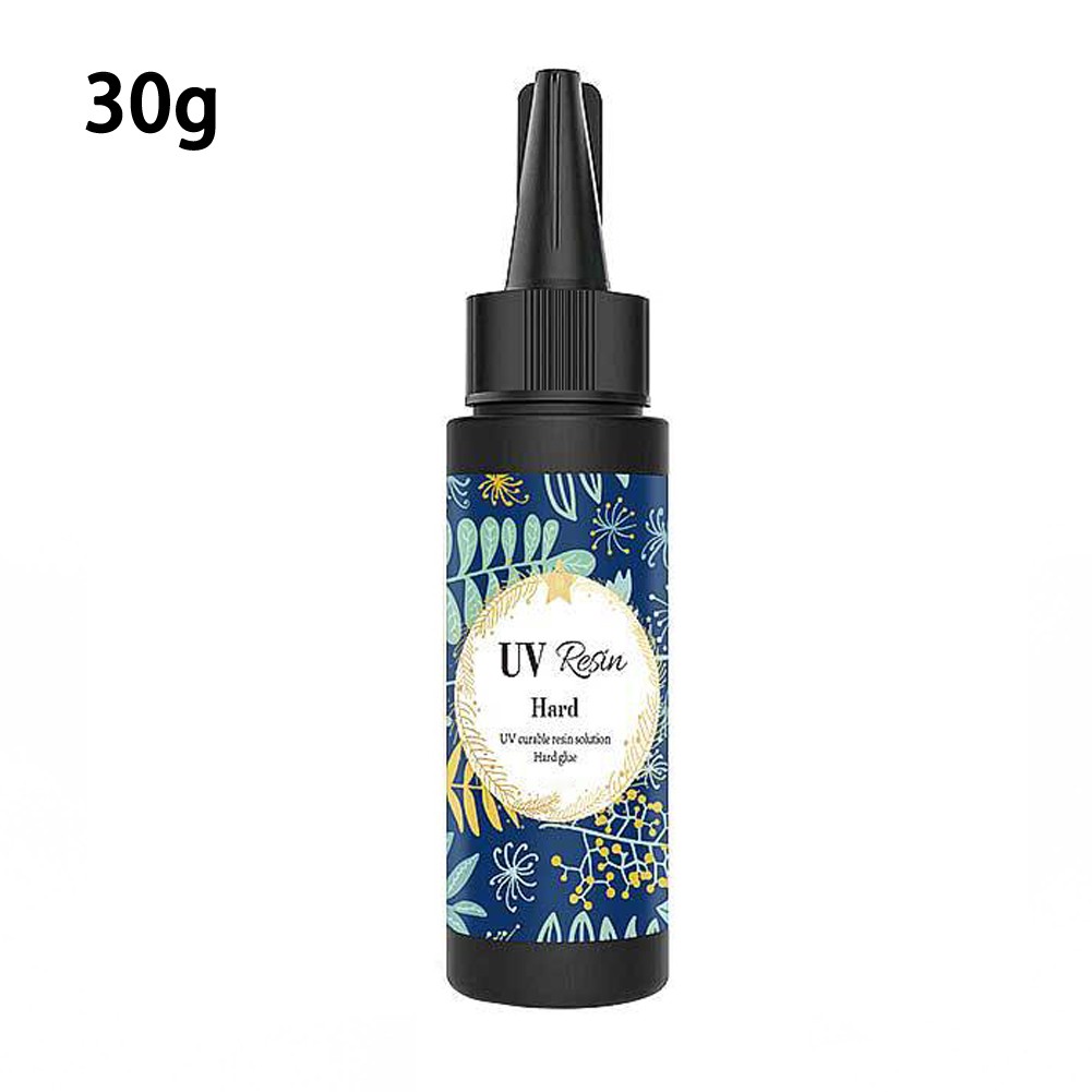 UV Resin Glue 10 25 30 50g Quick Drying Hard Transparent Glue for