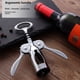 thumbnail image 4 of Abridor de botellas de vino multifuncional Abridor de botellas de aleación de zinc para cerveza Herramientas de cocina Destornillador creativo simple Abridor de botellas, 4 of 6