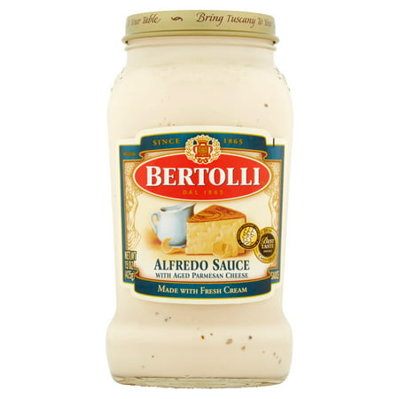 (2 pack) Bertolli Alfredo Sauce 15 oz (Best Tasting Alfredo Sauce)