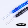 thumbnail image 7 of YingYouFu 3Black 3Blue Erasable Pen Boxed, Retractable Fine Point Black and Blue Ink Rub Out Pen, Writhing Comfortable to Use for Taking Marking Planner, 7 of 7
