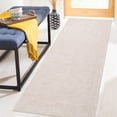 thumbnail image 1 of 2'3"x8' Modern Solid Hallway Runner Rug – Soft Low-Pile, Machine Washable Beige Runner Rug, 1 of 7