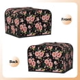thumbnail image 3 of Lsque Rose Flowers Print 4 Slice Toaster Cover , Kitchen Appliance Dustproof Protector , Toaster Protector Dustproof Kitchen Appliance Cover, 3 of 7
