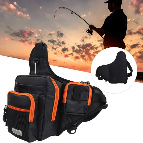 Multifunction Large Capacity Fishing Tackle Storage Bags Waist Chest Bag  Fly Fishing Rod Bag Fishing Pocket
