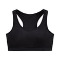 thumbnail image 1 of Aayomet Bralettes for Women Plus Size Back Wrapped Chest Thin Without Steel Rings Bra (Black, XL), 1 of 4