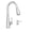 Chrome, variant on Moen Haelyn Single-Handle Pull-Down Sprayer Kitchen Faucet with Reflex and Power Boost in Matte Black