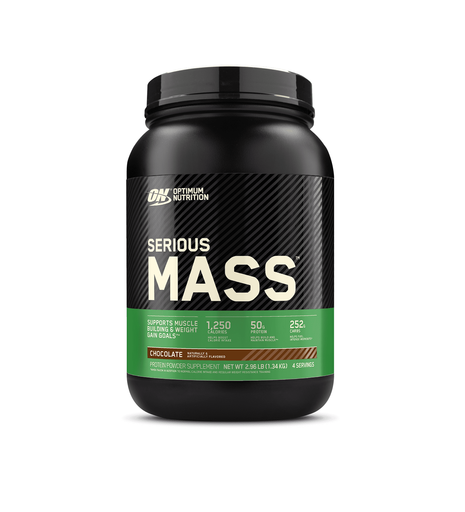 Optimum Nutrition, Serious Mass Weight Gainer Protein, Chocolate, 2.95