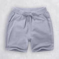 thumbnail image 2 of GiLiling Toddler Baby Boys Shorts Summer Solid Cotton Short for Kids Girls Childrens Sport Jogger Shorts Casual Pants (Grey, 2-3 Years), 2 of 7