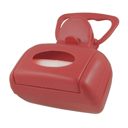 Unique Bargains Unique Bargains Red Plastic Spring Action Pickup Pooper Scooper Cleaner Box for Pet