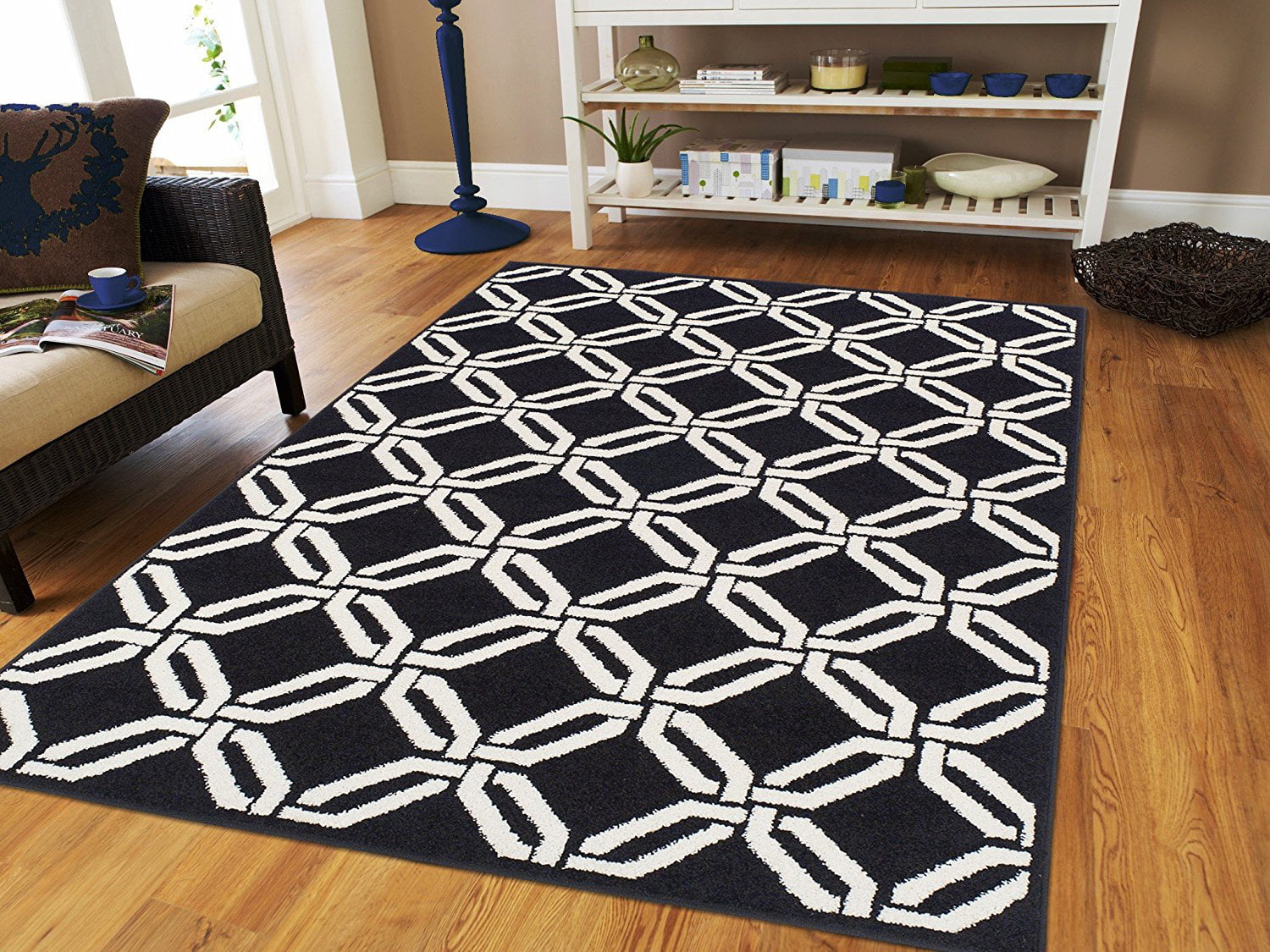5x7 rug in living room