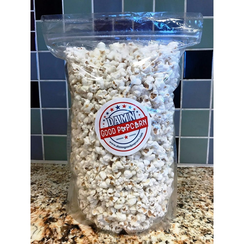 3 Gallon Party Bag of Gourmet Dill Pickle Popcorn Damn Good Popcorn