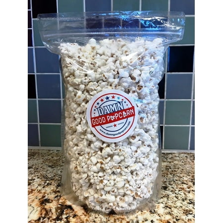 1 Gallon Popcorn Tin - 3 Gallon Party Bag of Gourmet Dill Pickle Popcorn Damn Good Popcorn