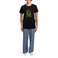 thumbnail image 4 of CafePress - Celtic Dragon 2 Women's Dark Pajamas - Women's Short Sleeve Print T-Shirt and Pants Dark Cotton Pajama Set, 4 of 7