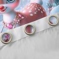 thumbnail image 4 of Castle Fairy Kids Pink Deer Black Out Curtains,Merry Christmas Curtains Pack of 2 (42x63 Each),Happy New Year Bedroom Curtains,Super Cozy Room Decor, 4 of 6