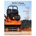 196cc 6.5 Plate Compactor 5700 VPM Vibrating Ground Rammer 4047 lbs ...