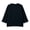 Black, variant on Women Summer Top 3/4 Sleeve Waffle Knit Crew Neck Casual Loose Fit Basic Blouse A Line Tunic Top for Women Daily Vacation S-2XL