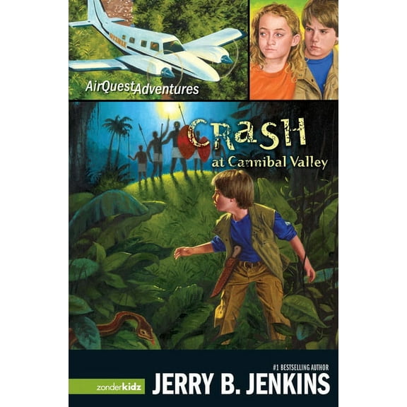 Airquest Adventures The Crash at Cannibal Valley, Book 1, (Paperback)