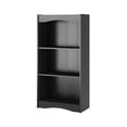 thumbnail image 4 of CorLiving Hawthorne Engineered Wood 3 Shelf Adult Bookcase with 2 Adjustable Shelves, Black, 4 of 7