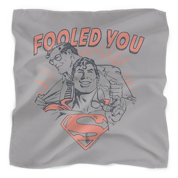 Superman Fooled You Bandana (21 in x 21 in)