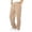 205Khaki496, variant on CAIVO Child All Season Boys Wide Leg Casual Pants With Elastic Waist Kids Comfortable Loose Fit Summer Trousers For Everyday Wear Vacation Solid Color Streetwear