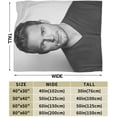 thumbnail image 3 of Chris Pratt Blanket Bedding Fleece Blanket Soft Throw Blankets Lightweight Anti-Static Blanket - 3 Sizes, 3 of 5