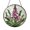 Acrylic 3.5 Inch, variant on Purple Foxglove Bloom Stained Glass Suncatcher, Botanical Window Decor Gift For Nature Lovers