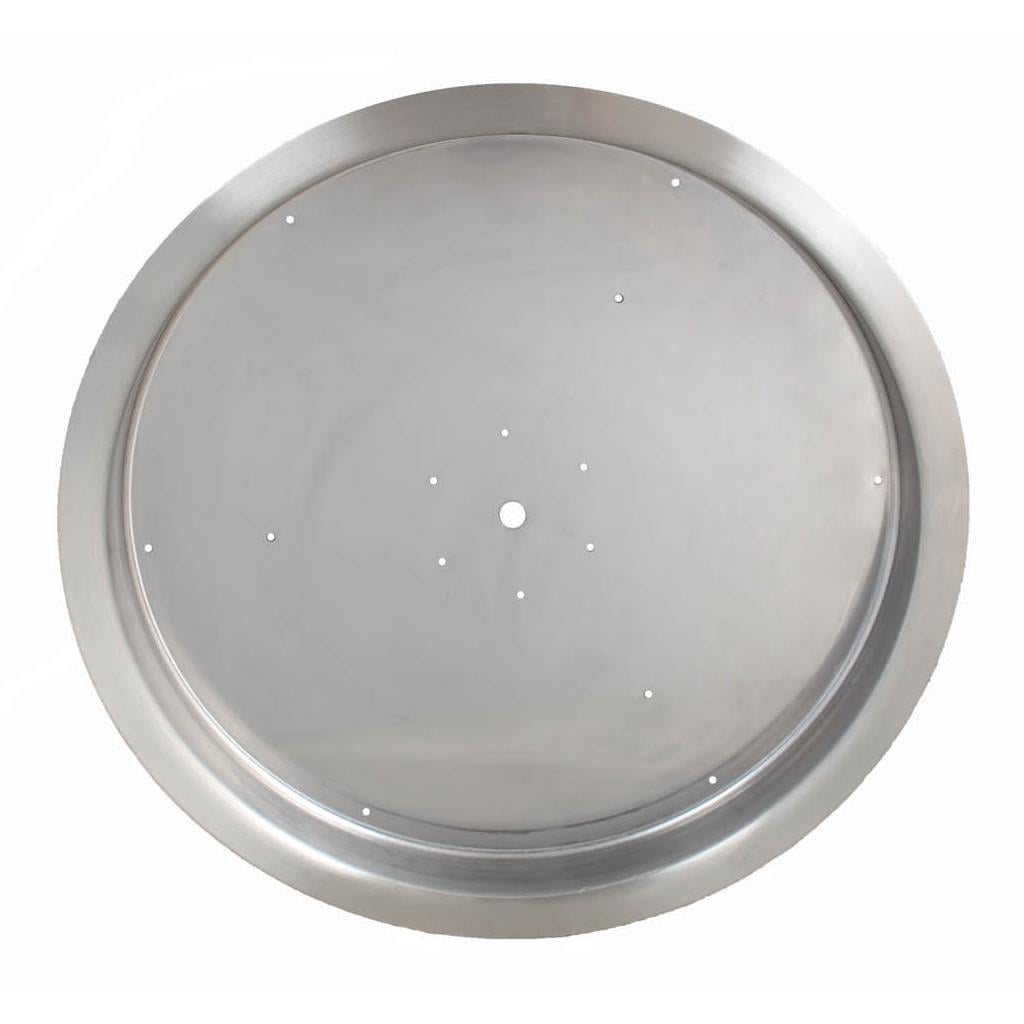 Firenado 25Inch DropIn Round Stainless Fire Pit Burner Pan Walmart