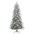 thumbnail image 2 of Seasonal LLC 7.5FT Shadow Woods Flocked Spruce Prelit Artificial Christmas Tree with 400 Warm White LED Lights, 2 of 7