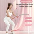 thumbnail image 2 of 2026 Upgraded Weighted Cordless Battle Ropes With Adjustable Weight Ring,Ropeless Battle Ropes For Home Gym,Exercise Training Rope For Home Workout For Hiit Workouts,For Men & Women, 2 of 9