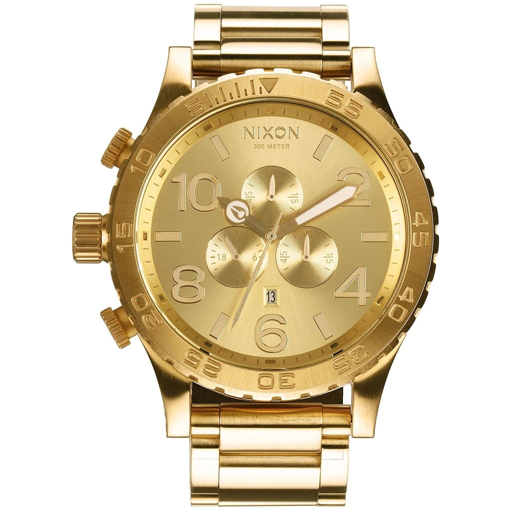 NIXON 51-30 Chrono A083 - All Gold - 300m Water Resistant Men's Analog  Fashion Watch (51mm Watch Face, 25mm Stainless Steel Band)