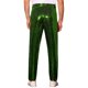 thumbnail image 3 of Pantalones de lentejuelas INSPIRE CHIC para hombres, pantalones rectos brillantes para fiestas disco, talla 34, color verde, 3 of 6