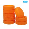 thumbnail image 3 of Uxcell Luggage Wheels Covers, Luggage Wheel Protector All-Inclusive Covers for Suitcase, Orange 8Pcs, 3 of 6