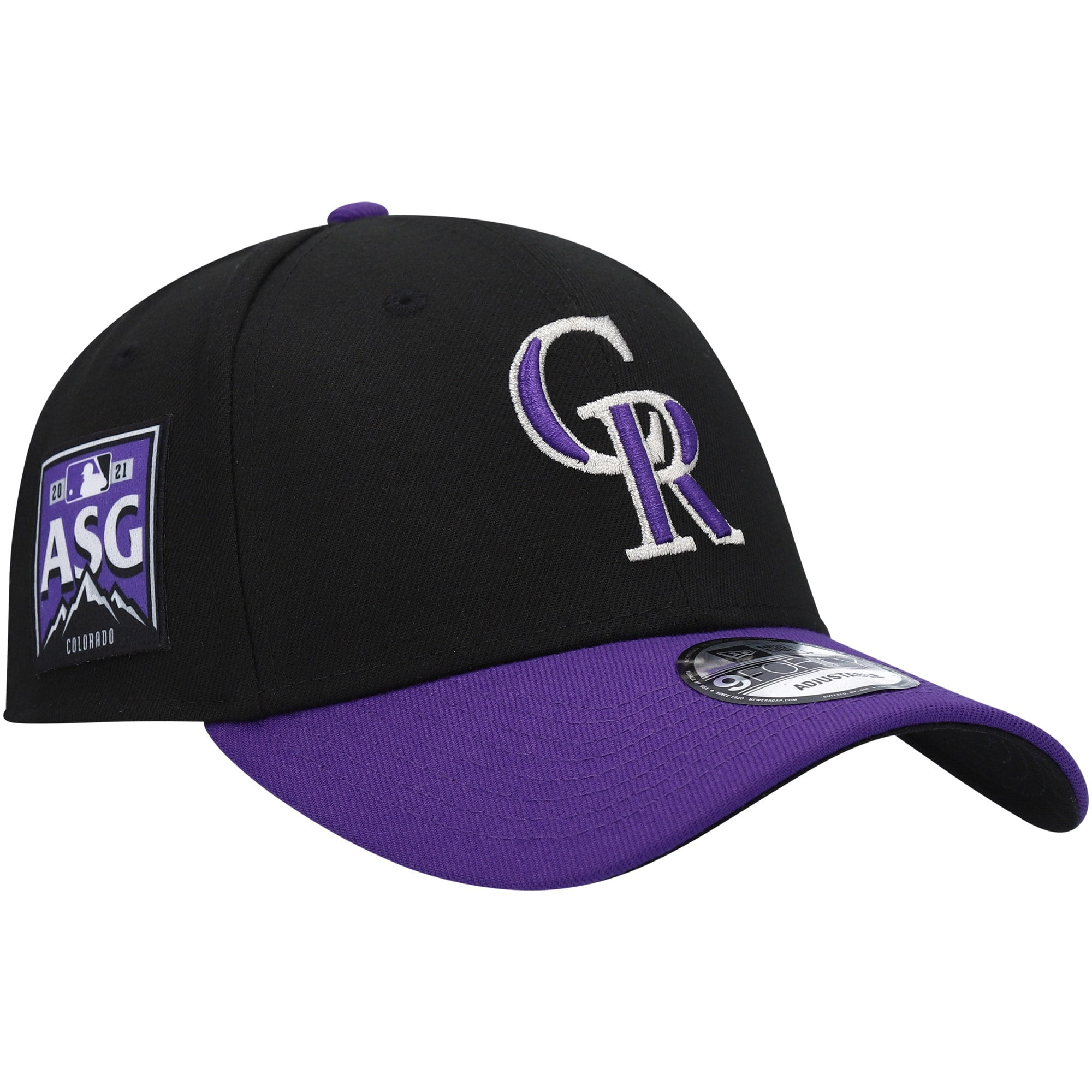 Black/Purple Colorado Rockies 2021 