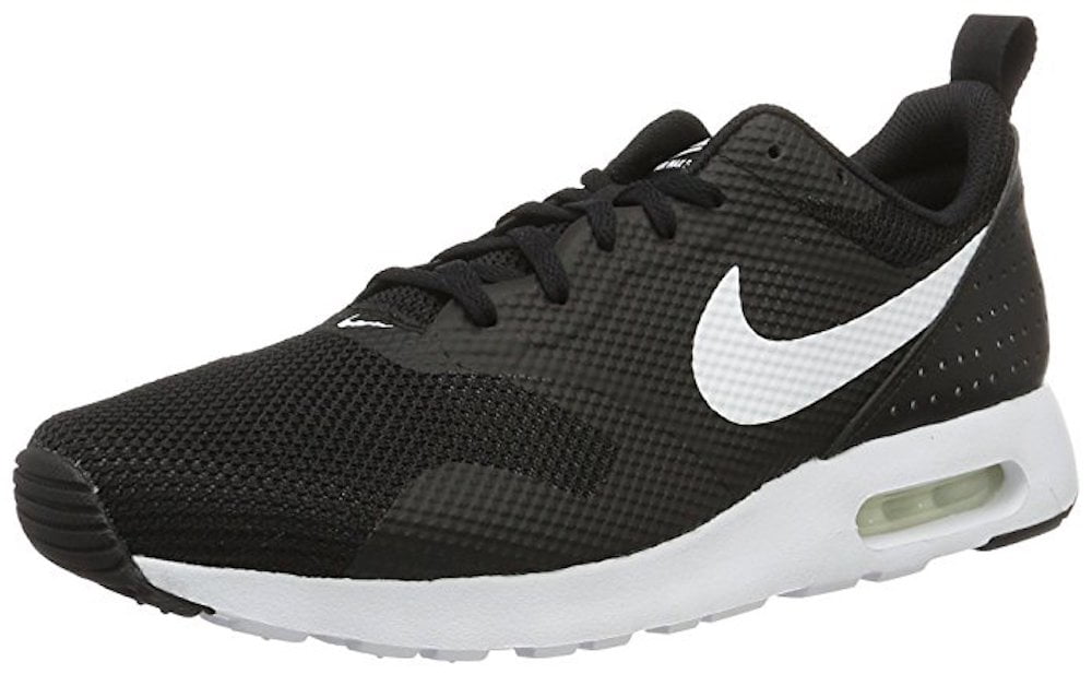 Sucio Coche cerca Nike Men's Air Max Tavas Black/White Running Shoe (9 D(M) US) - Walmart.com