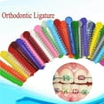 thumbnail image 1 of Attaches de Ligature Élastiques pour Orthodontiques Dentaires, Correcteurs de Dents Multicolores, 1 of 9