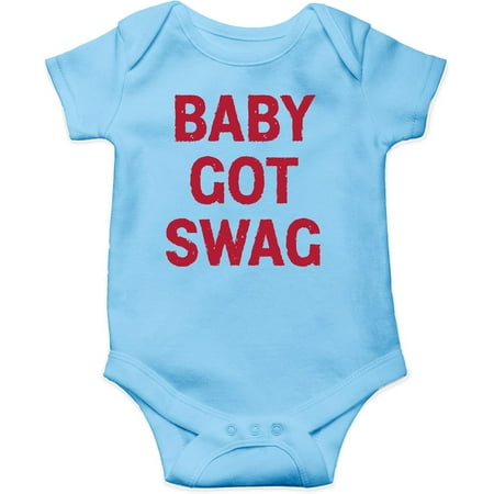 

Baby Got Swag - I Invented Swag Funny Hip Hop - Cute One-Piece Infant Baby Bodysuit