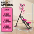 thumbnail image 5 of YAGUD Stair Stepper for Home, 330LBS Weight Capacity Stair Climber with 6-Level Adjustable Handrails, Aerobic Stepper Exercise Machine for Full Body Workout, Steppers for Exercise at Home, 5 of 7