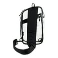 thumbnail image 4 of Eastsport Unisex Clear Stadium Approved Sling Gear Bag, Black Trim, 4 of 7