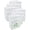 Recycle Pattern, variant on Clean Cubes 13-Gallon Pop-Up Trash Bins, 6-Pack, Black – Disposable, Collapsible, with Fitted Trash Bags