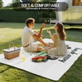 thumbnail image 4 of Hello Spring Outdoor Rug for Patio/Deck/Porch, Non-Slip Large Area Rug 3 x 5 Ft, Easter Flowers Green Car Vintage Floral Indoor Outdoor Rugs Washable Area Rugs, Reversible Camping Rug Carpet Runner, 4 of 8