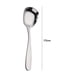 thumbnail image 1 of 2pc Estuche Cuchara Acero Inoxidable Cuchara Redonda Cuchara Postre Cuchara Arroz, Cuchara de Postre Cuchara Redonda, Estuche de Acero Inoxidable, Cuchara para Arroz, Cuchara para Café,, 1 of 7