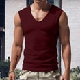 thumbnail image 2 of Vedolay Tank Tops Men Tank Top Casual Solid Color Gym Workout Tanks Cool Sleeveless Vests Basic Tee Breathable and Soft Slim T-Shirts(,3XL), 2 of 5