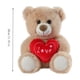 thumbnail image 3 of Decoraciones para San Valentín, adornos para San Valentín, regalos para San Valentín, peluches suaves de perro o oso con corazón rojo, juguetes bonitos para regalar., 3 of 5