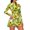 Vibrant Sunflower Daisy, variant on Xixirimido Vintage American Patriotic Flag Print Womens Tennis Golf Mini Dresses with Shorts, Long Sleeve 1/4 Zip Workout Athletic Dress, Quick Dry 2 Piece Outfits, Small