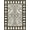 Black And Cream, Pattern 1, variant on ODIKA 8'x10' Washable Area Rug Durable, Non-Slip Fall Framework Transitional Cream Field Repeating Beige Farmhouse for Living Room, Under Sectional, Family