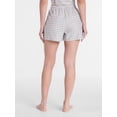 thumbnail image 4 of Joyspun Women's Woven Poplin Sleep Shorts, 3'' Inseam, Sizes XS-3X, 4 of 6