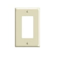 thumbnail image 2 of Leviton Ivory Single Gang 1-Decora Mini Rocker Wallplate  020-80601-I, 2 of 3